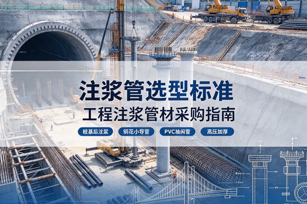 屏边注浆管选型标准